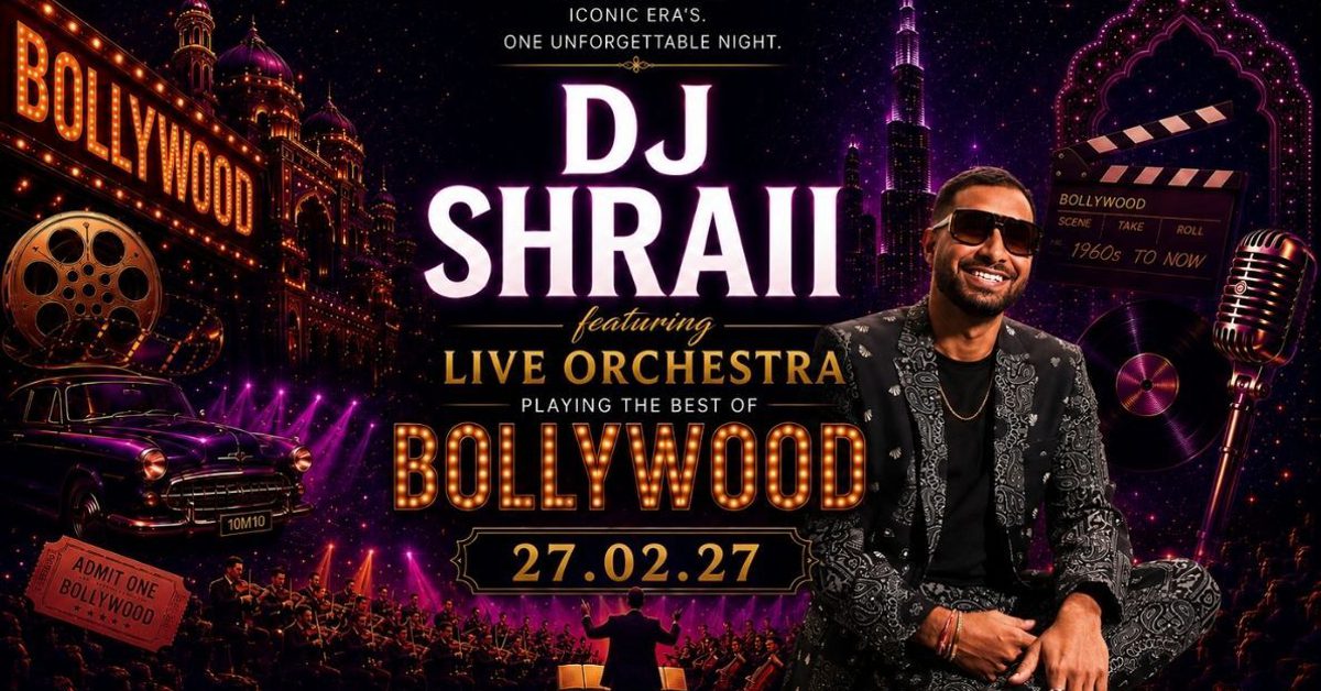 DJ Shraii Bollywood Live: The Ultimate Orchestra Experience