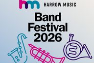 harrow music service band festical 2026 poster, located at Harrow Arts Centre on Tuesday 17th November 2026